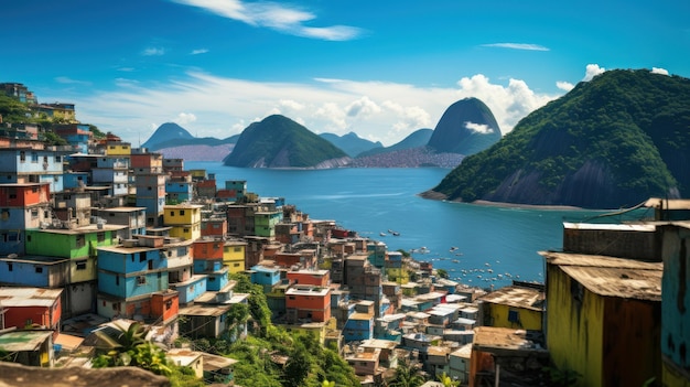 Las favelas de Brasil el 7 de septiembre, Día de la Independencia de Brasil