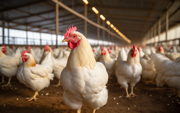 Fazenda avícola de alta qualidade