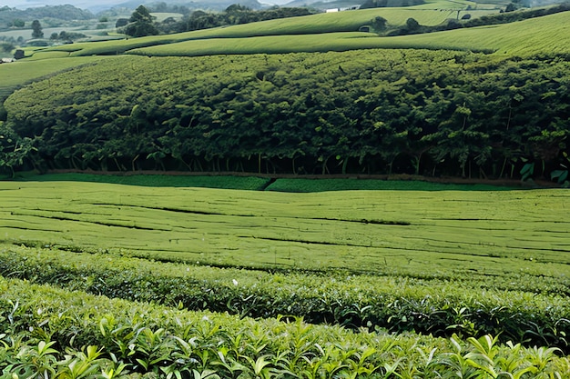 Fazenda de chá