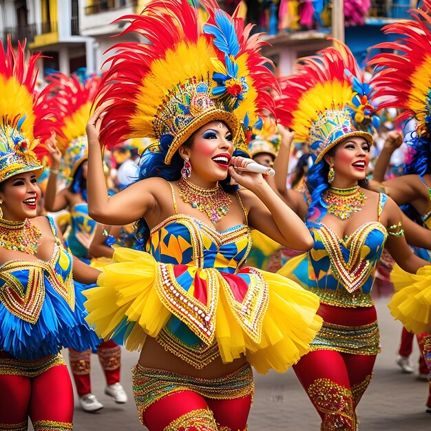 Febrero Divertido Sumérgete en los rítmicos carnavales de Barranquilla