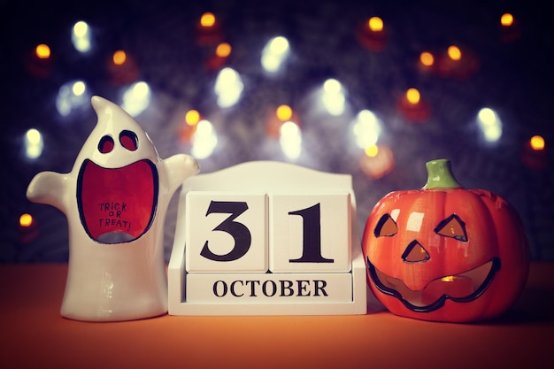 Fecha del calendario de Halloween