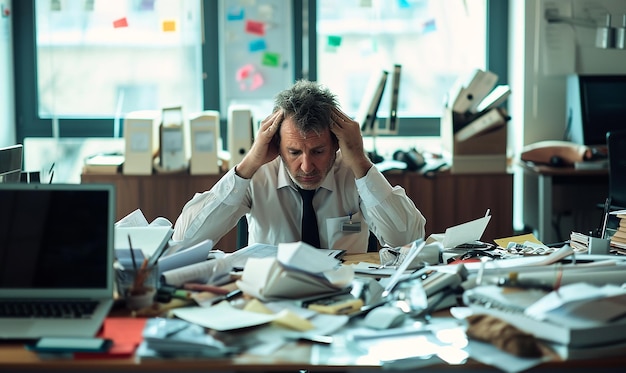 Fecha límite Caos Acelerado Estrés en la oficina