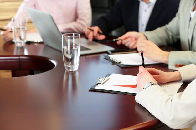 Fechamento da conferência de negócios