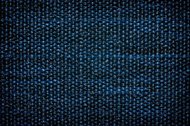 Fechar o fundo de textura de tecido azul