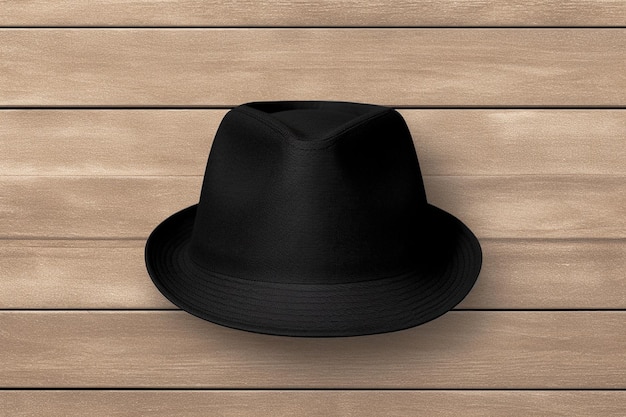 Foto fedora hat mockup with classic style