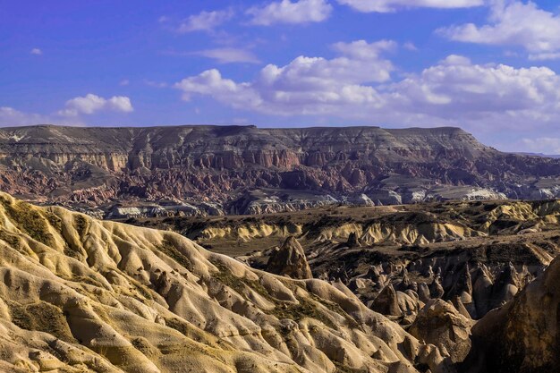 Feenkamine und der Berg in Cappadocia Göreme Türkei