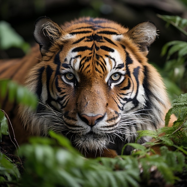 Feier der Größe der Tiger am Welttag der Tiger