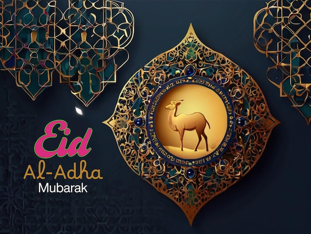 Foto feier des eid al-adha mubarak