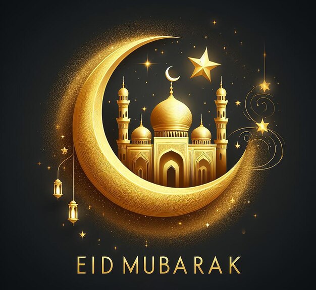 Feier des Eid Mubarak