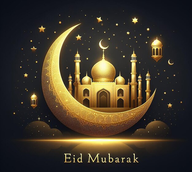 Feier des Eid Mubarak