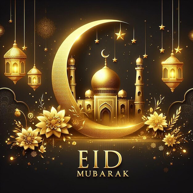 Feier des Eid Mubarak