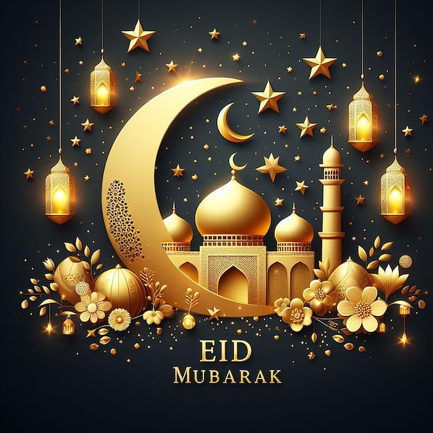 Feier des Eid Mubarak