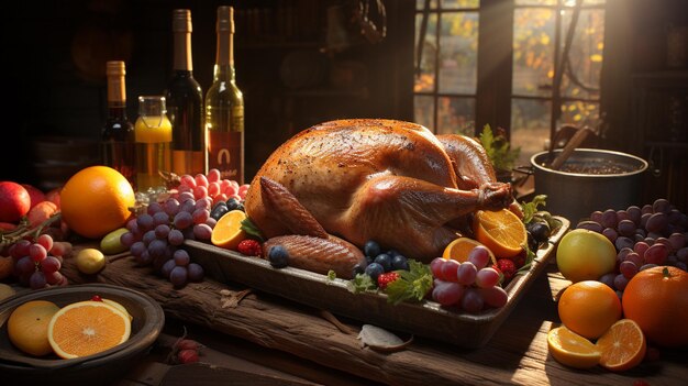 Foto feier des thanksgiving-tages