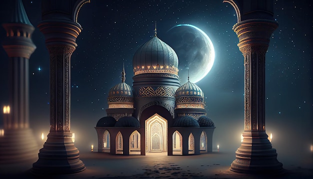 feier ramadan hintergrund