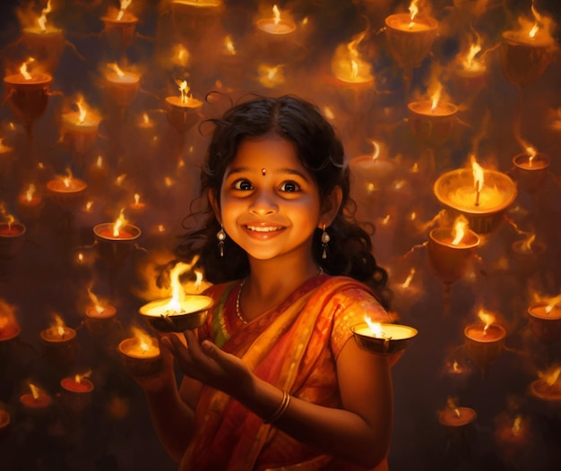 Feiern Sie Diwali mit Freude und Licht