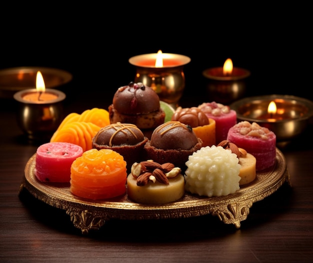 Feiern Sie Diwali mit traditionellen Süßigkeiten