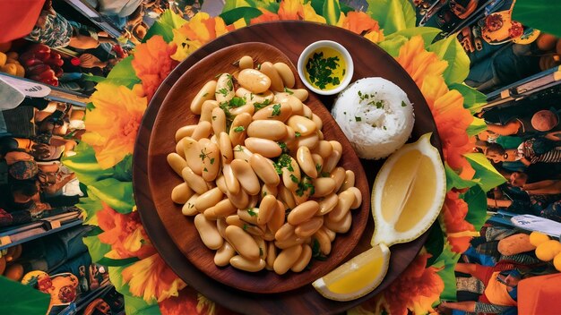 Foto feijão tropeiro comida típica brasileira