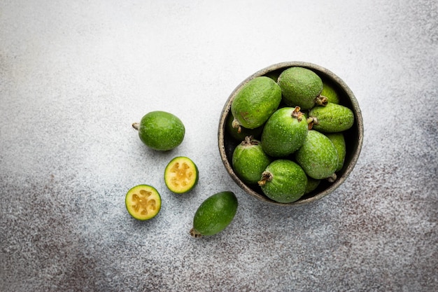 feijoa de frutas tropicais