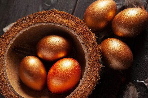 ¡Felices Pascuas! huevos de Pascua