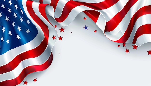 Feliz 4 de julio Día de la Independencia de los Estados Unidos Vector de acciones