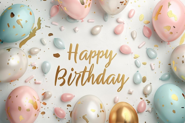 Feliz aniversário de origem