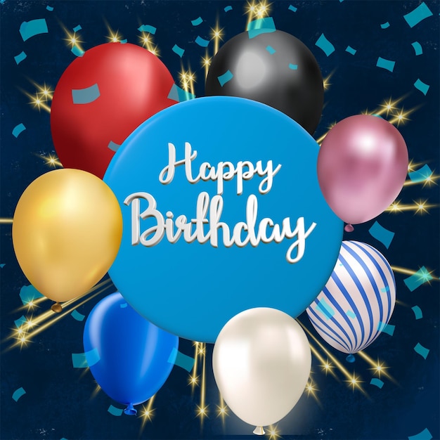 Feliz aniversário.