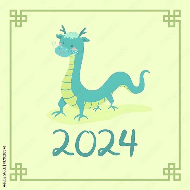 Feliz Ano Novo Chinês Comemore 2024