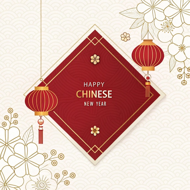 Feliz ano novo chinês.