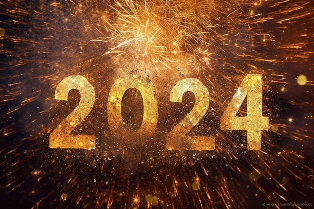 Feliz año nuevo 2024.