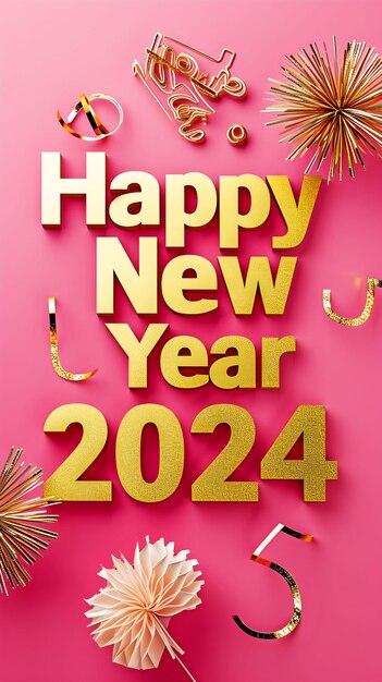 Feliz año nuevo 2024.