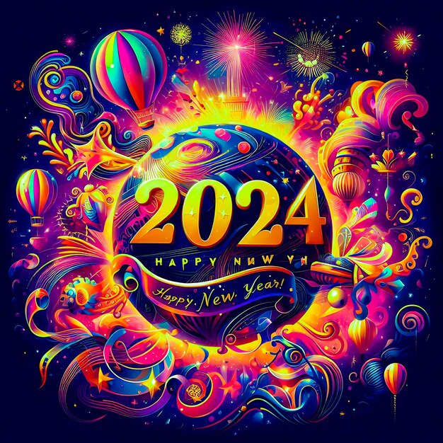 Feliz año nuevo 2024.