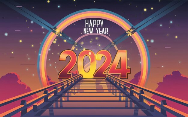 Feliz año nuevo 2024.