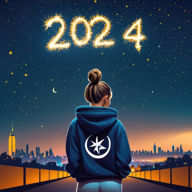 Feliz año nuevo 2024.