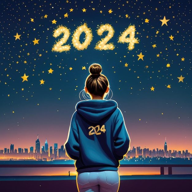 Feliz año nuevo 2024.