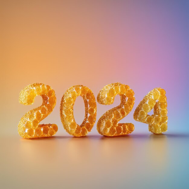 Foto feliz año nuevo 2024.