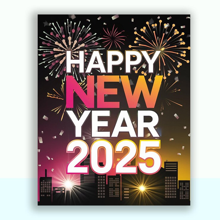Feliz año nuevo 2025