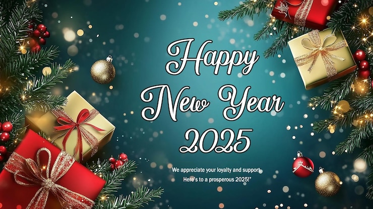 Feliz año nuevo 2025