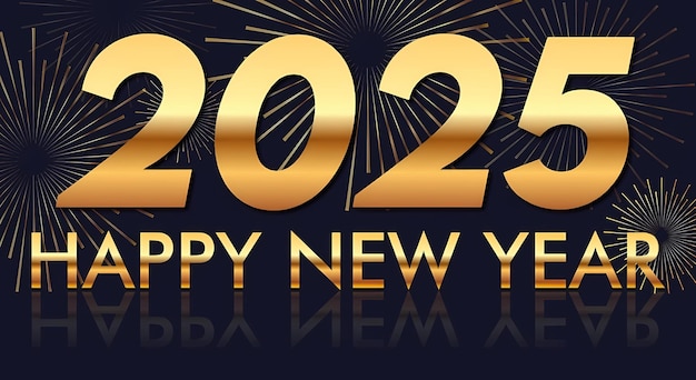 Feliz año nuevo fondo de papel de pared artes