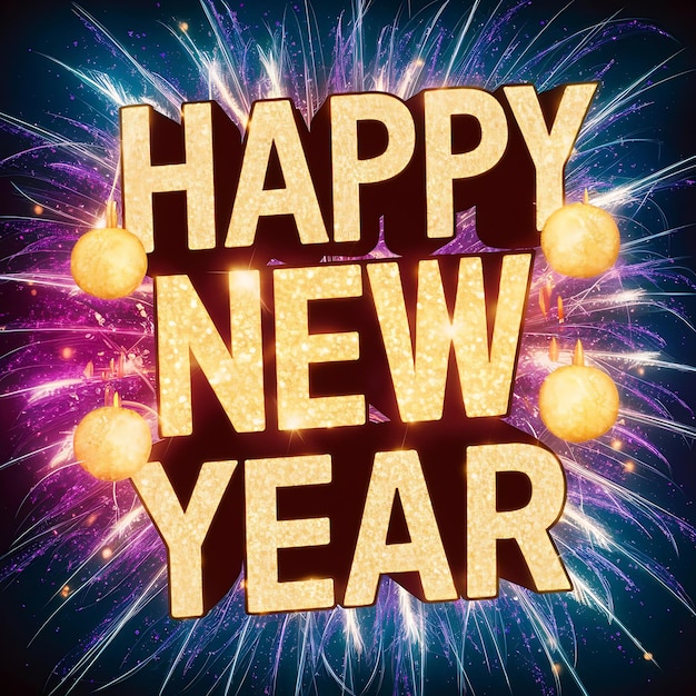 Feliz año nuevo.