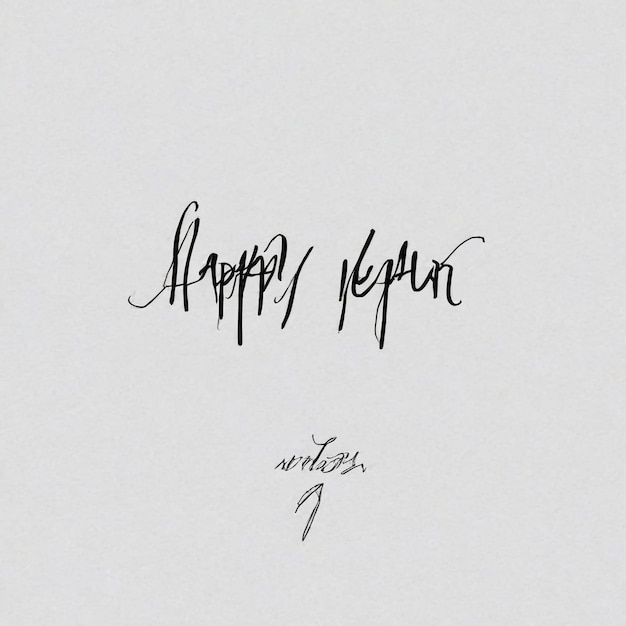 Feliz año nuevo