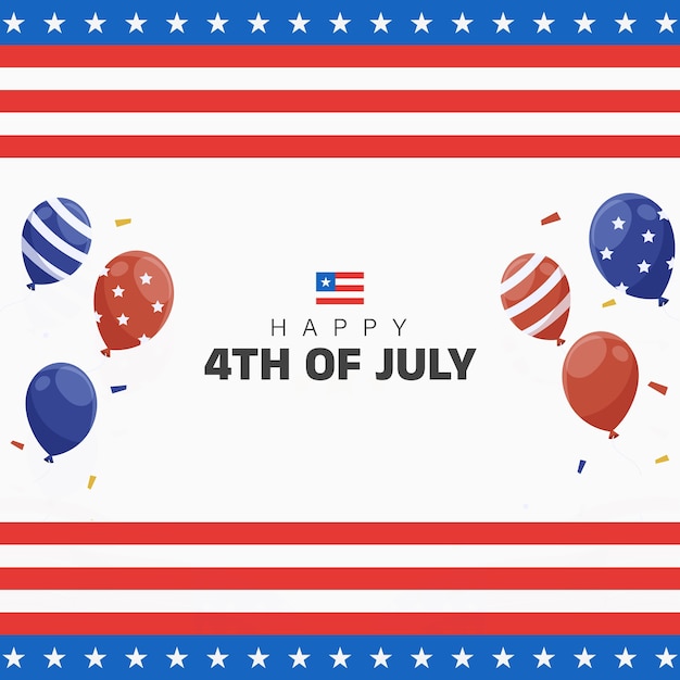 Feliz celebración del 4 de julio.