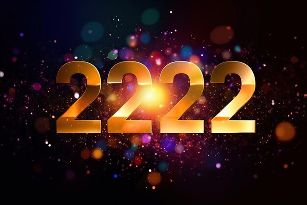 Foto feliz celebración del año nuevo 2024 banner de chispas fondo blanco hd foto fondo blanco aislado