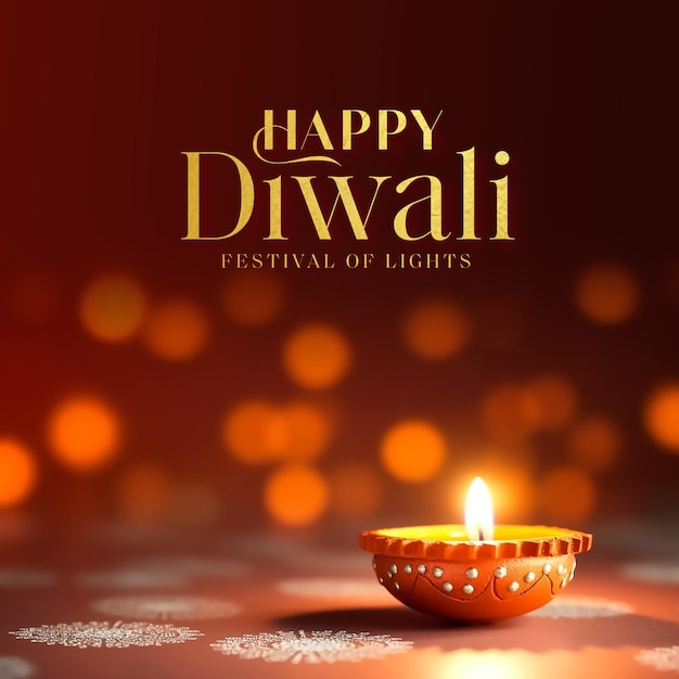 Feliz celebración del festival de Diwali