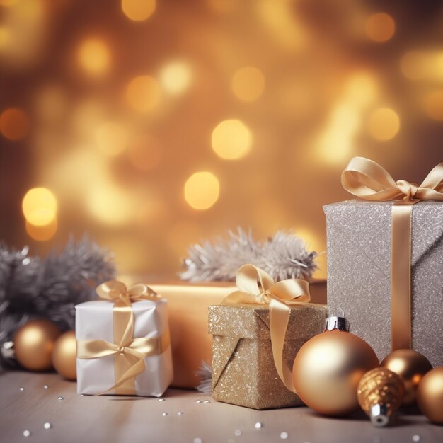 Feliz celebración de Navidad Banner papel pintado imágenes de calidad Hd