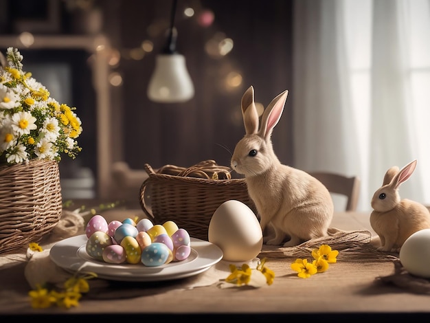 Feliz Coelhos de Páscoa