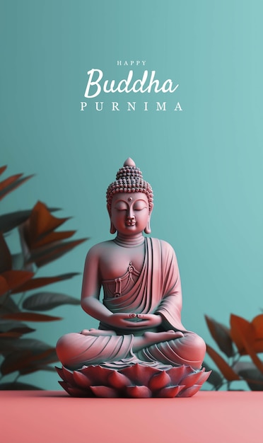 Foto feliz collage de buda purnima (en inglés)