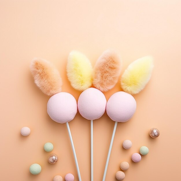 Foto feliz decoración de pascua fondo coloridos huevos de pascua con fondo día de pascua