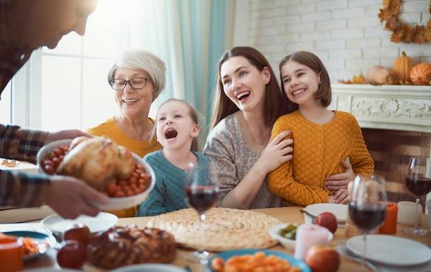 Feliz día de acción de gracias 