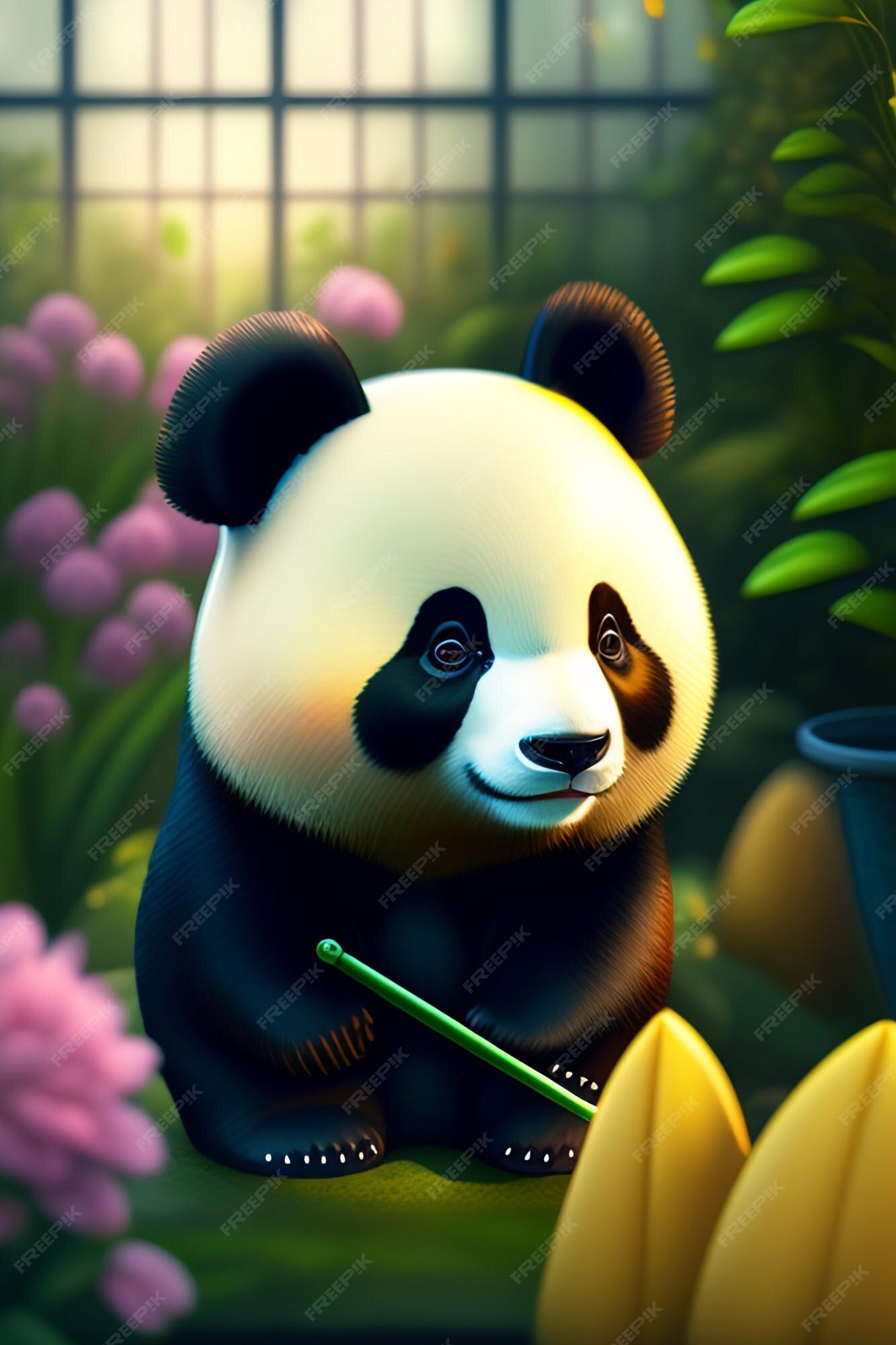 746 fotografias e imagens de Cartoon Pandas - Getty Images