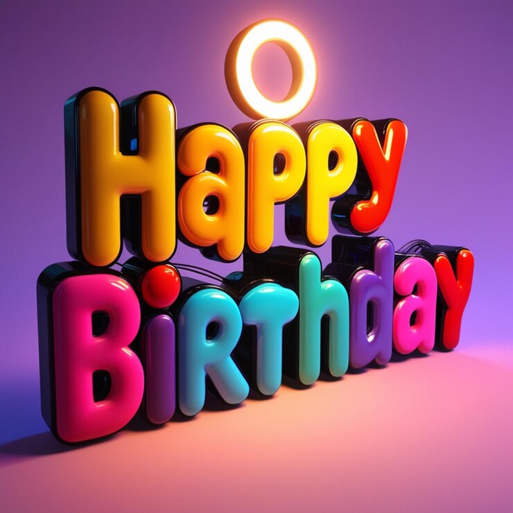 Foto feliz día de cumpleaños.